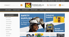 Desktop Screenshot of northsidesales.com